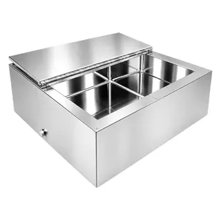 Circulating dip tank interior