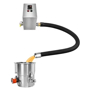 EZ-T heated transfer hose with portable ball valve