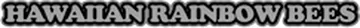 Hawaiian Rainbow Bees logo