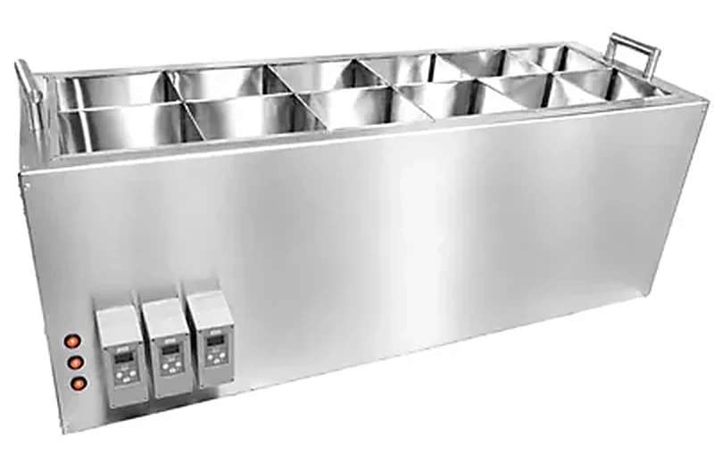 PRIMO 12-Chamber Candle Carving Dip Tank, stainless steel equipment