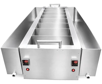 PRIMO Custom Candle Carving Dip Tank, stainless steel equipment
