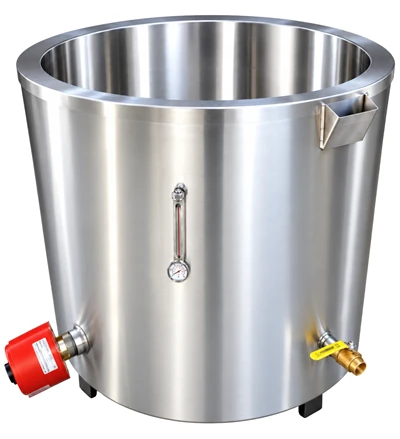 PW 75 lb Water-Jacketed Wax Melter, stainless steel equipment