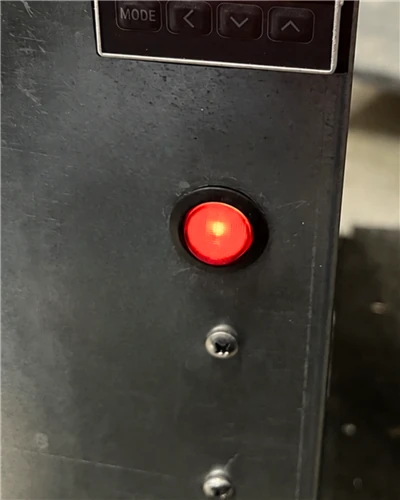 Melter Red Power Switch Repair, stainless steel equipment