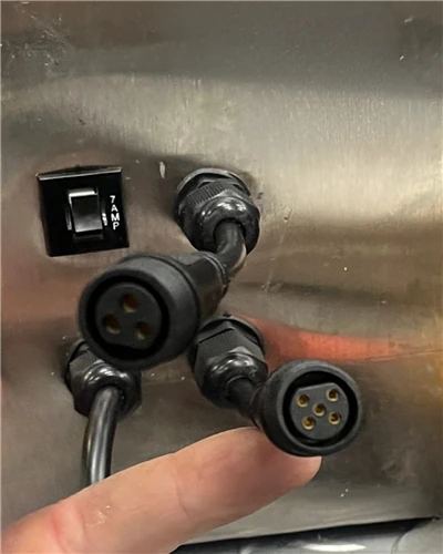 Pump Pin Connector Repair, stainless steel equipment