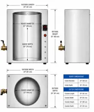 PRIMO 350 Industrial Melter | 367 lb / 49 gal (185 L), photo 4