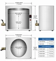 PRIMO 75 Industrial Melter | 77 lb / 11 gal (41 L), photo 5
