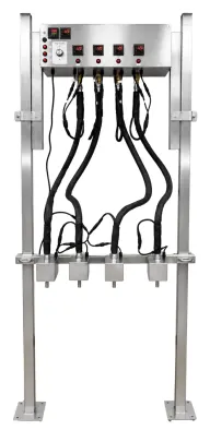 QUATTRO 4-Head Automated Heated Wax Filling System, photo 1
