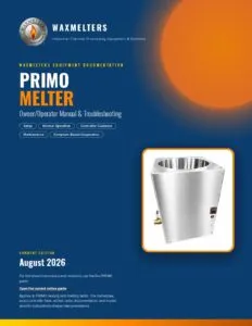 PRIMO Melter Owner/Operator Manual cover