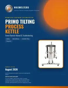 PRIMO Tilting Process Kettle Manual cover
