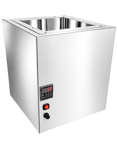 Single-Chamber Wax Dip Tank, stainless bottle wax dipping tank with digital temperature control